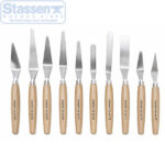 s510 Espatulas Grandes SERIE COMPLETA CON PERFIL CURVO